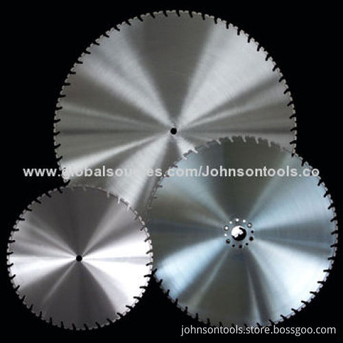 Saw Blades with 600 to 1,600mm Diameter and 10 to 60HP Power, Run on Electric Tracking Machine